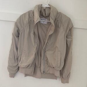 Athleta Jetset Bomber Khaki